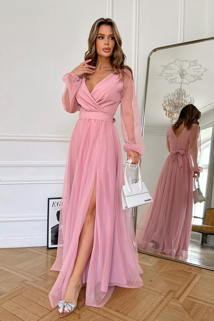 SUKIENKA Z DŁUGIM RĘKAWEM + SIZE eleganckie 14